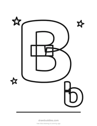 حرف B