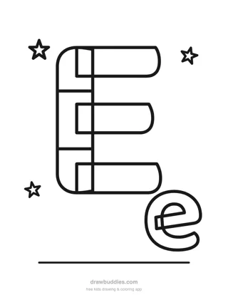 حرف E