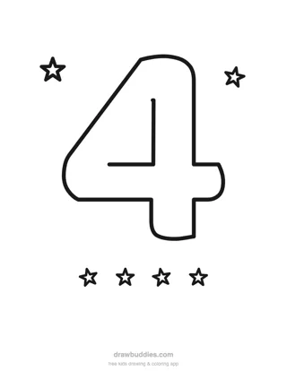 رقم 4